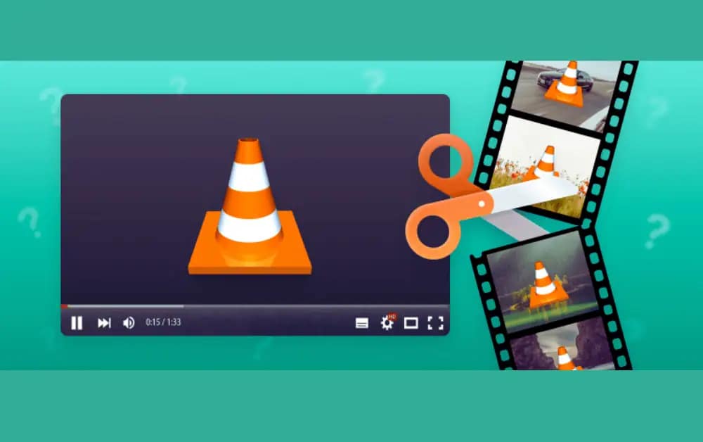 video trimmed into two parts