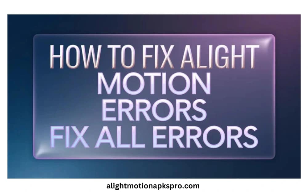 fix all errors
