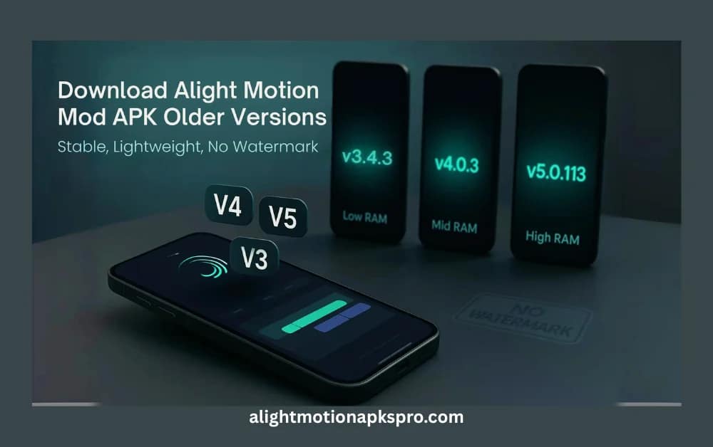 alight motion old versions