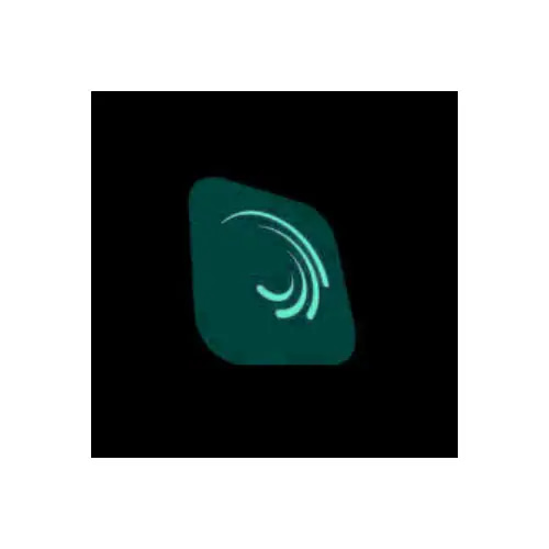 sided Alight Motion logo