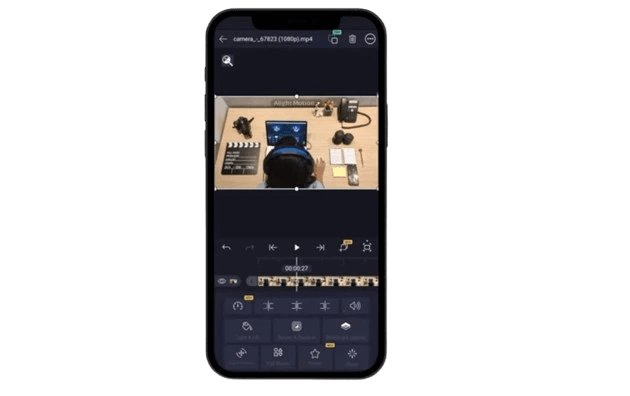 Easy-to-use interface of Alight Motion Mod APK for beginners and pro editors (2025)
